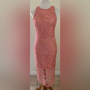 Bebe lace cocktail dress